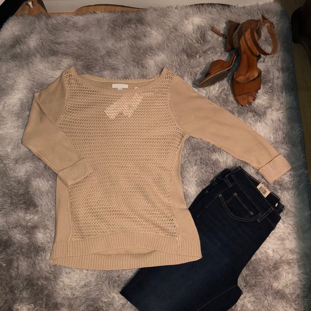 Mesh Sweater